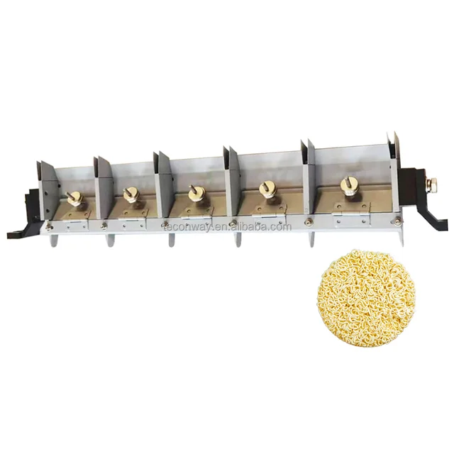 China OEM ODM Source Factory SUS304 for MAMA Burr-free Instant Ramen Slitter Divider for Fresh Noodle Machine