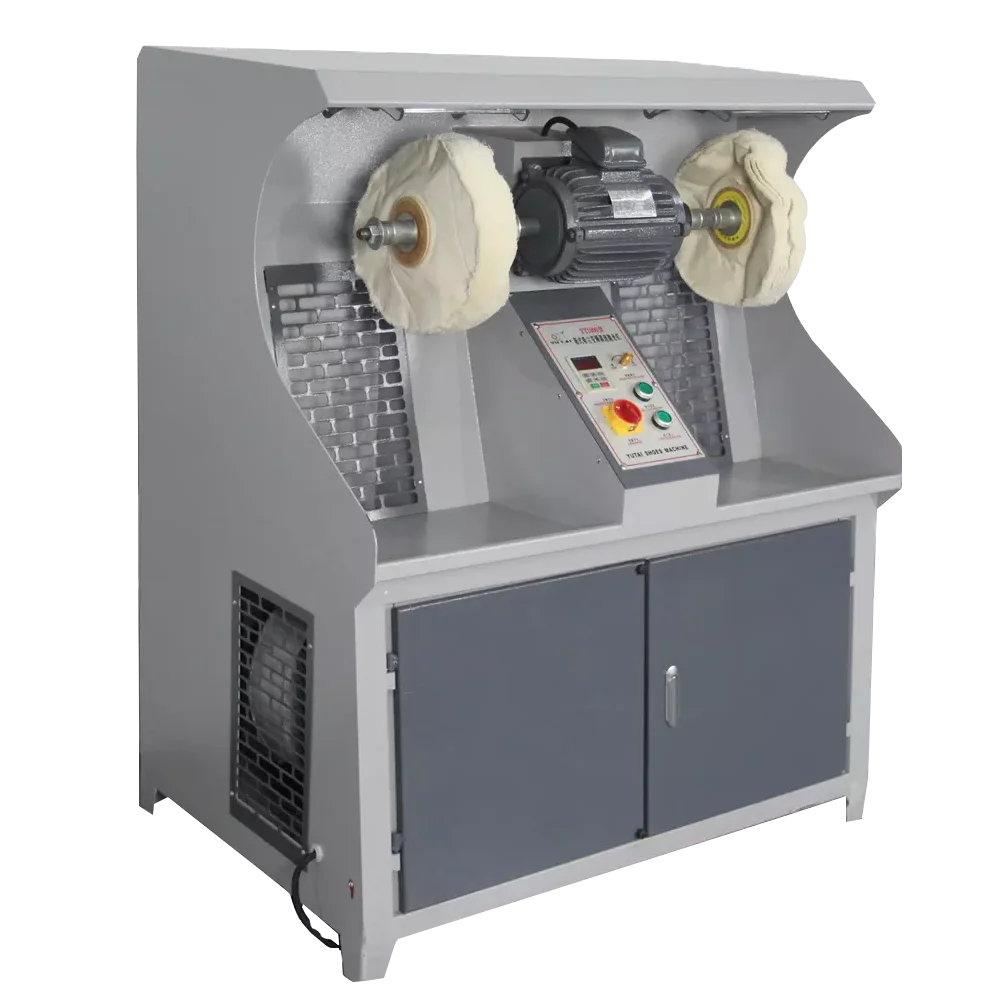YUTAI Shoe Polishing Buffing Machine with Motor Core Component for Leather Production Machinery