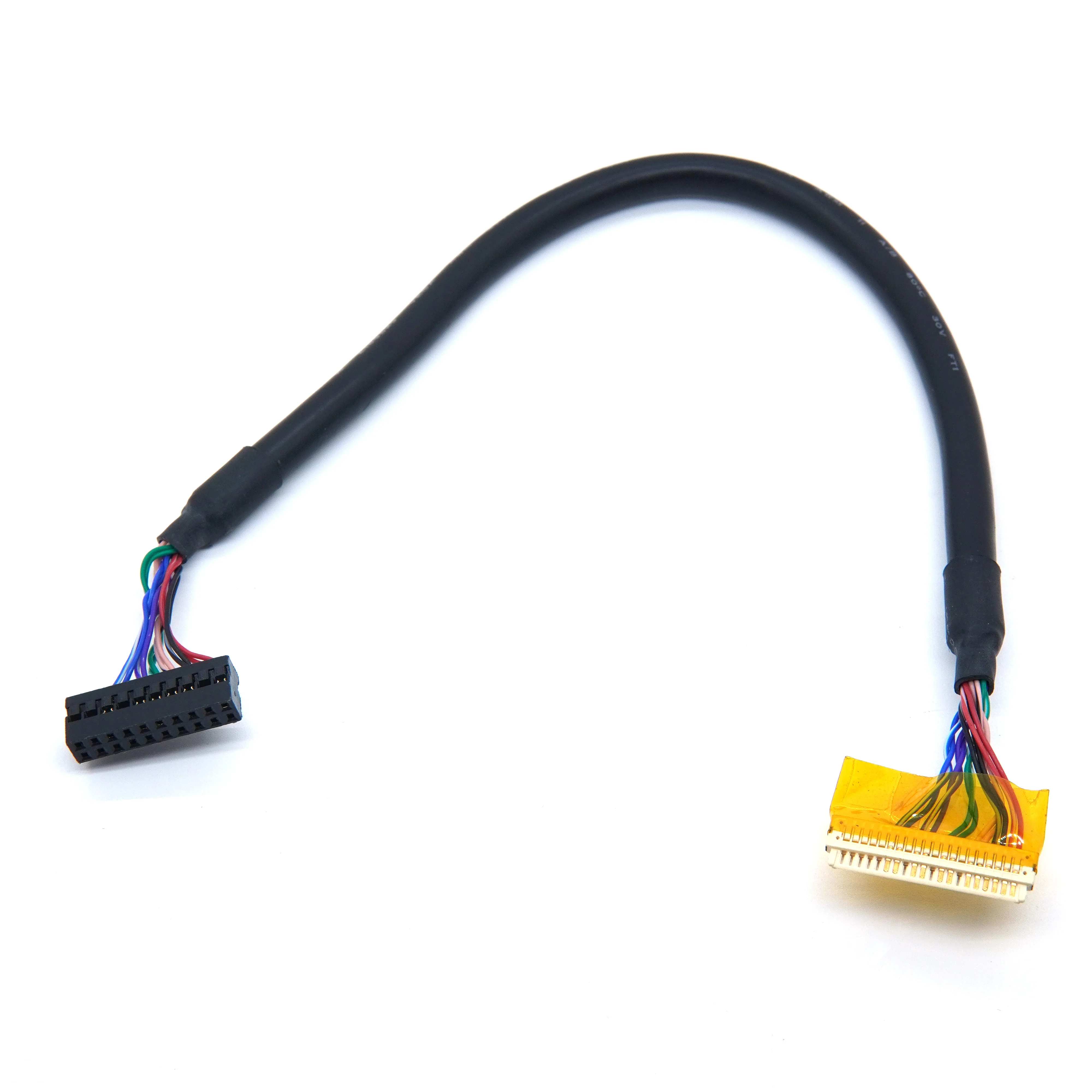 カスタマイズされたLVDSケーブルLEDコンバーター、30ピンから40ピンへの変換コネクタケーブルアセンブリ（LCDラップトップスクリーン用） Deal4GO 30ピン 60Hz FHD LCDケーブル 6017B1241401 LVDS eDPケーブル 交換用 Acer P