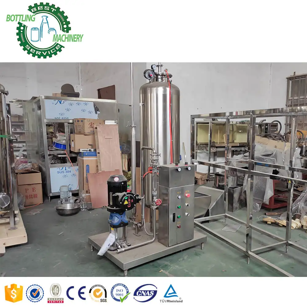 Двойной бак с вакуумным сиропом для размагничивания пива, л/ч, 4 тонны