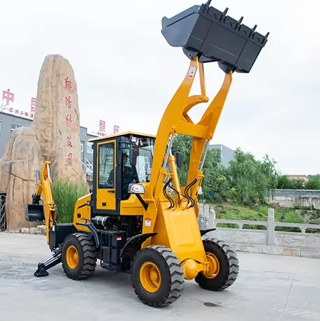 Chinese 4x4 Mini Tractor Loader Backhoe Excavator with Price