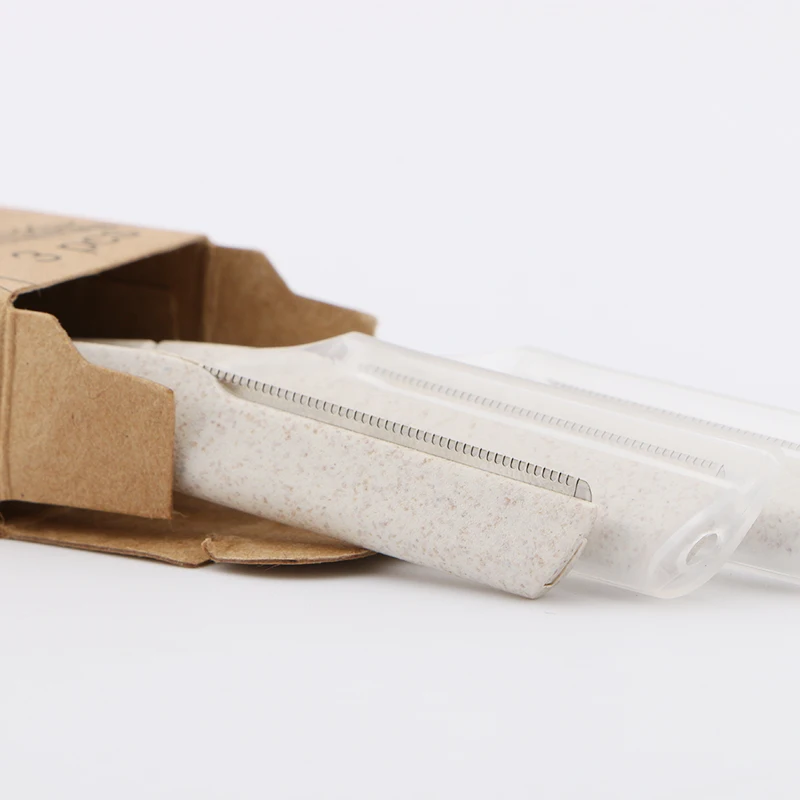 Waste Free Eyebrow razor Facial Wheat Straw Eco Friendly Razors for Women