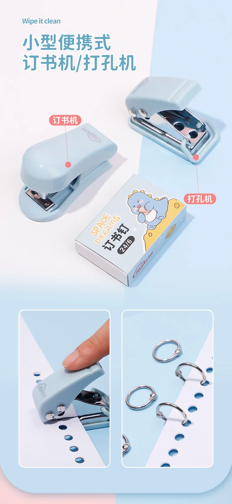 Electric Rolling Pen Knife Set Durable Electric Pen Knife Small and Portable First Year Rotary Pen Knife Gift Box