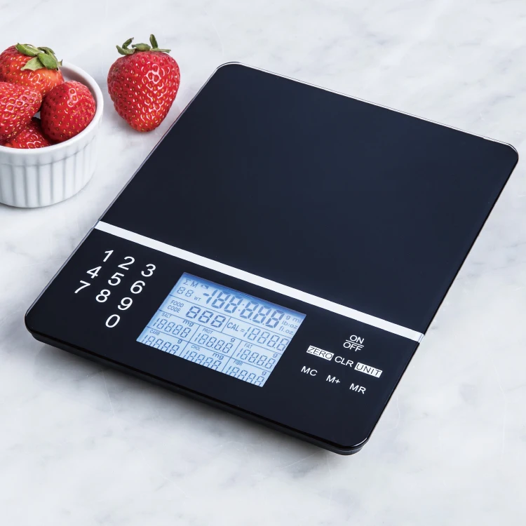 Canny Calculate Protein Cholesterol Fat Calories Electronic Kitchen Nutrition Food Scale With Nutritional Calculator 5kg
