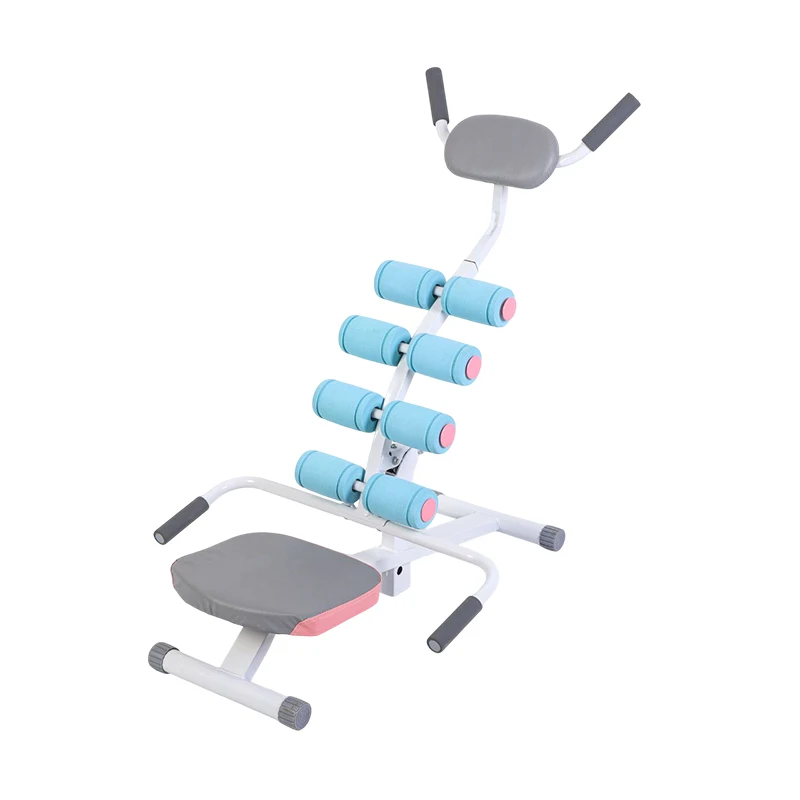 Assistant Rack LADYGLOW Portable Blue Adjustable Incline Sit-up Assistant Device ...
