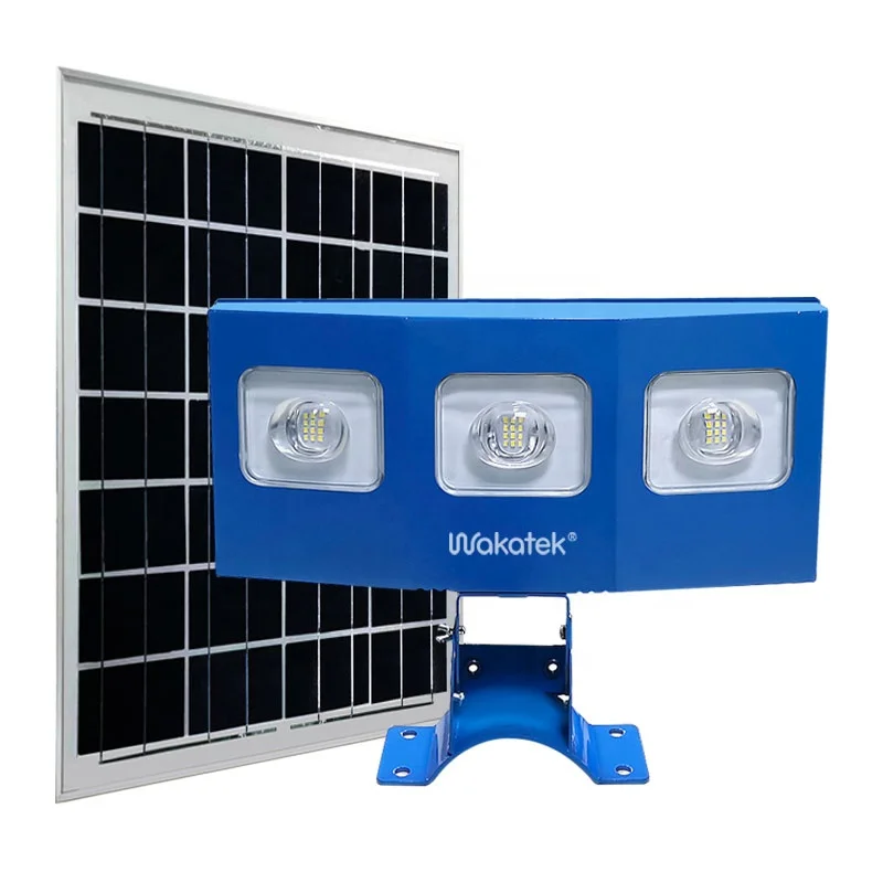 WAKATEK высокой яркости уличный заряд ip67 400 Вт 300 проектор Солнечный светодиодный