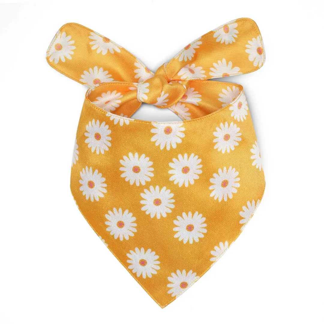 Wholesale Oem Bandanas For Dogs Dog Scarf Custom Printed Triangle Cute