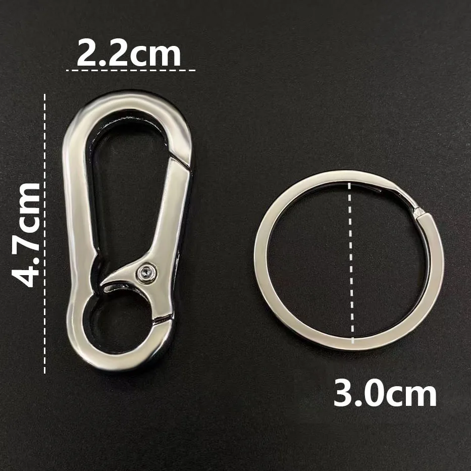 Anyue Factory Carabiner Keychain Safety Snap Hook Metal Clip With Key ...