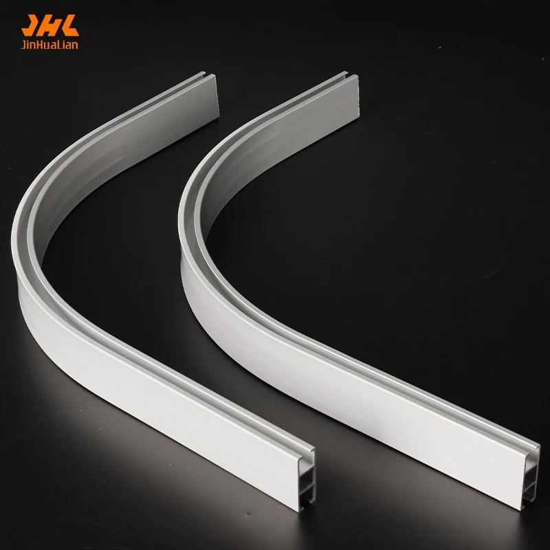 High Quality Hospital Ceiling Curved Horizontal Curtain Rail Track Medical Curtain Track