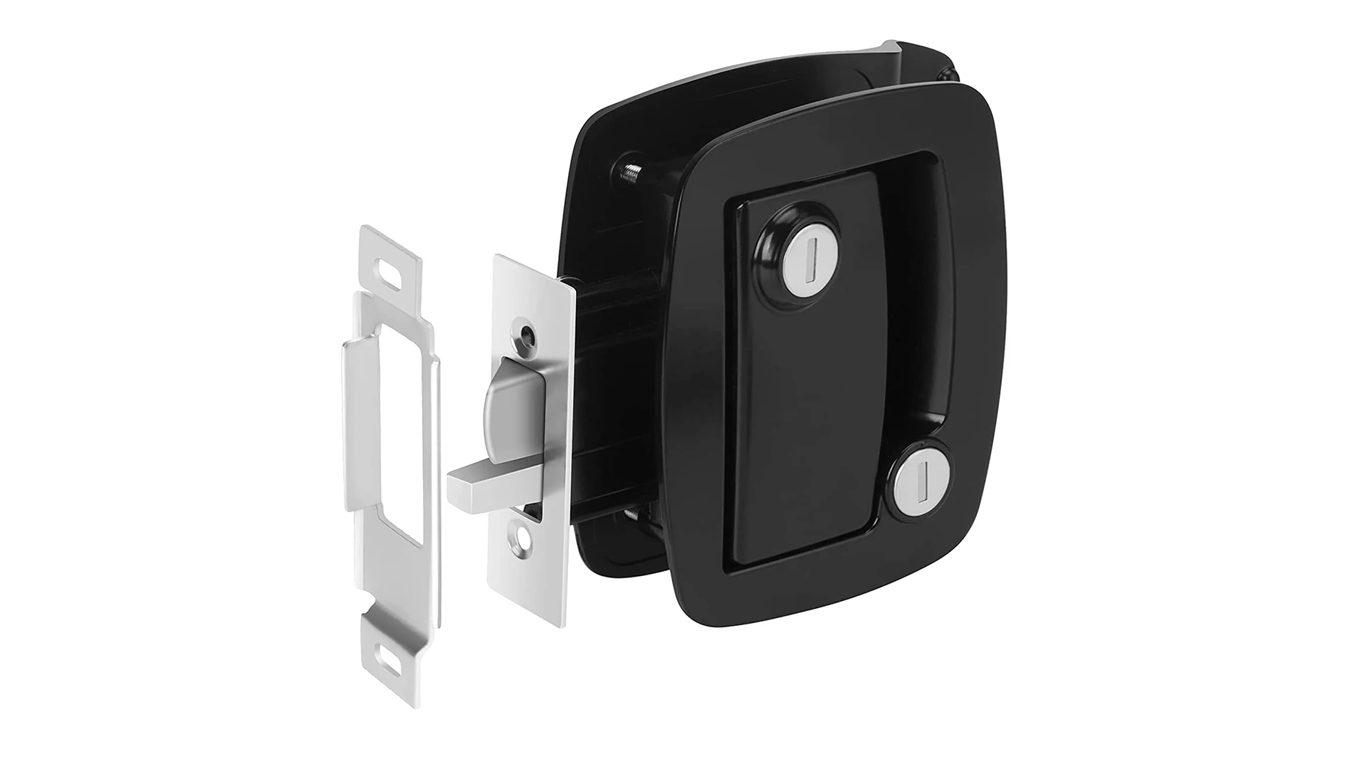 Mb418 Metal Keyless Rv Entry Door Lock 2 Fobs Blacklite Keypad 2 Keys