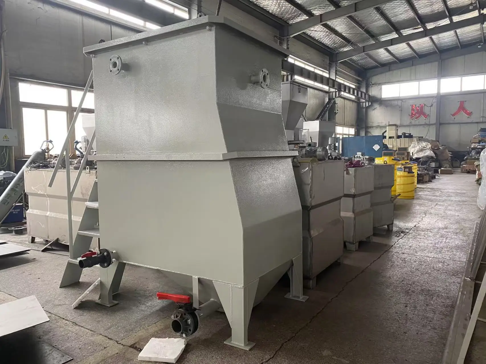 High Efficiency Lamella Clarifier Settling Tank for Waste Water Treatment supplier