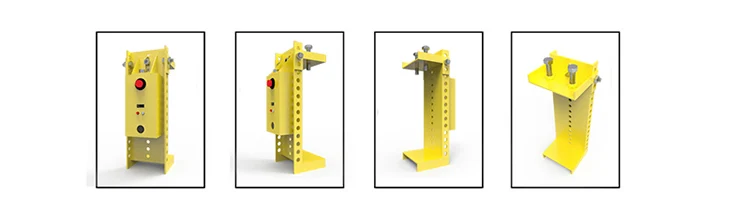 Forklift Laser Tine Guide System With Rehargable Battery And Motion