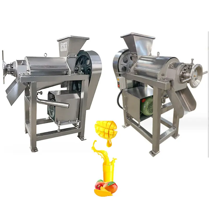 New Model Industrial Mango Peach Juicer Extractor Fruit Pulper Machine