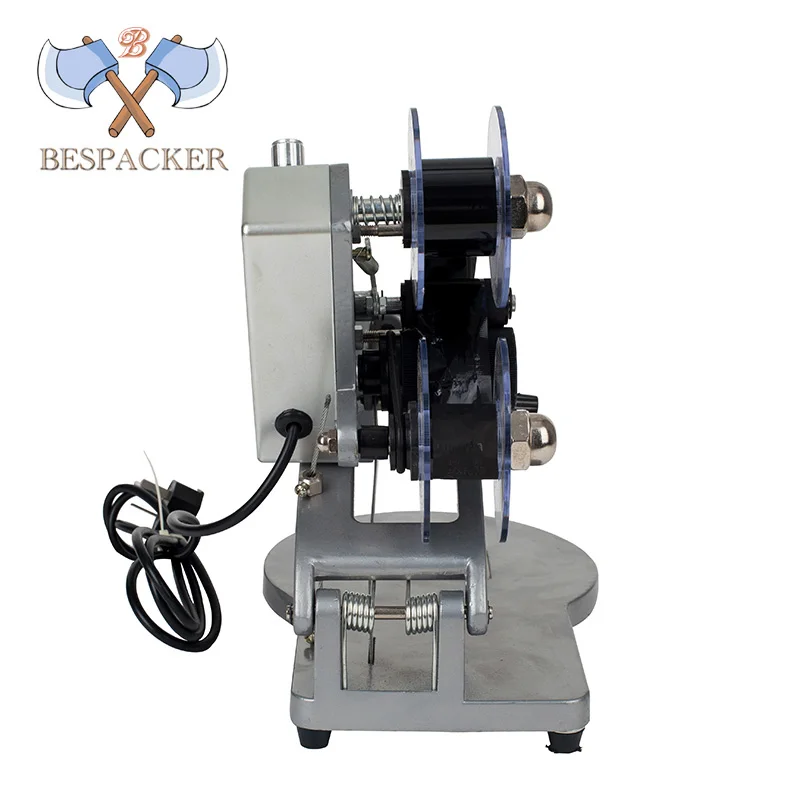 Bespacker DY-8 Manual Hand Impulse Printing Machine Hot Stamping Machine Expiry Date Coding Machine Inkjet Printer