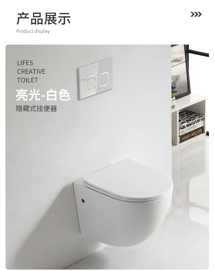 European matt color modern sanitary ware suspendu wc rimless wall mounted toilet bowl grey black ceramic wall hung toilet supplier