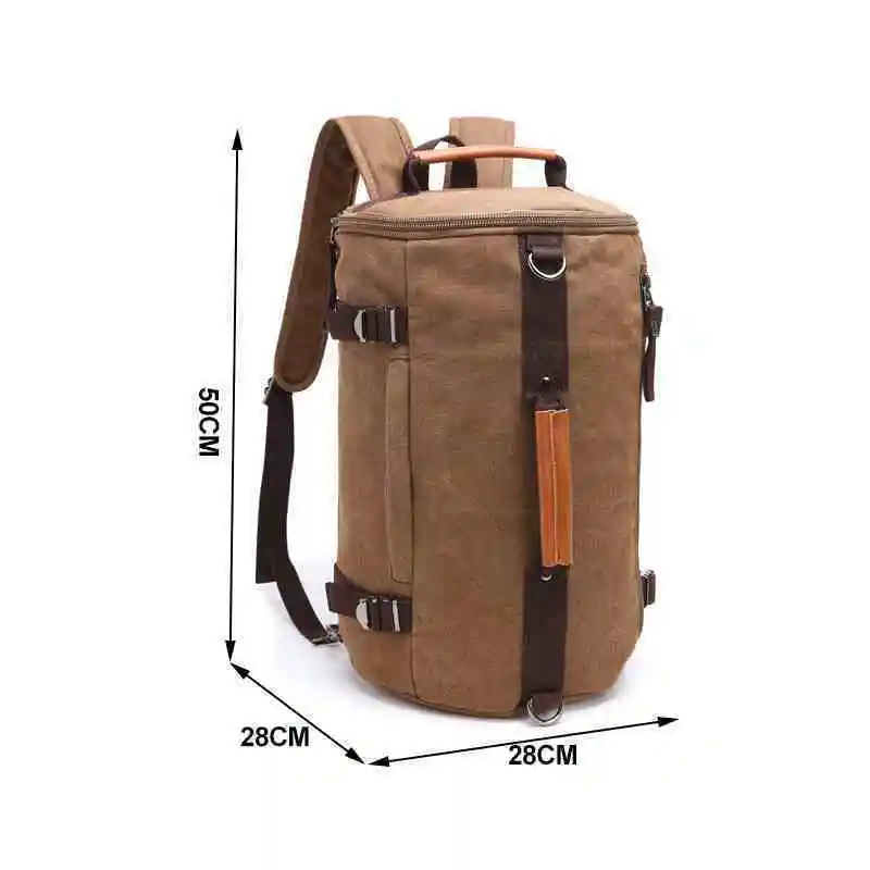 Mochila De Lona Para Deporte Al Aire Libre Para Hombre,Bolso De Lona Para  Gimnasio,Diseño Personalizado,Oem,Retro,Proveedor De China - Buy Los Hombres  De La Lona Bolsa De Lona,Deporte Al Aire Libre Bolsa De