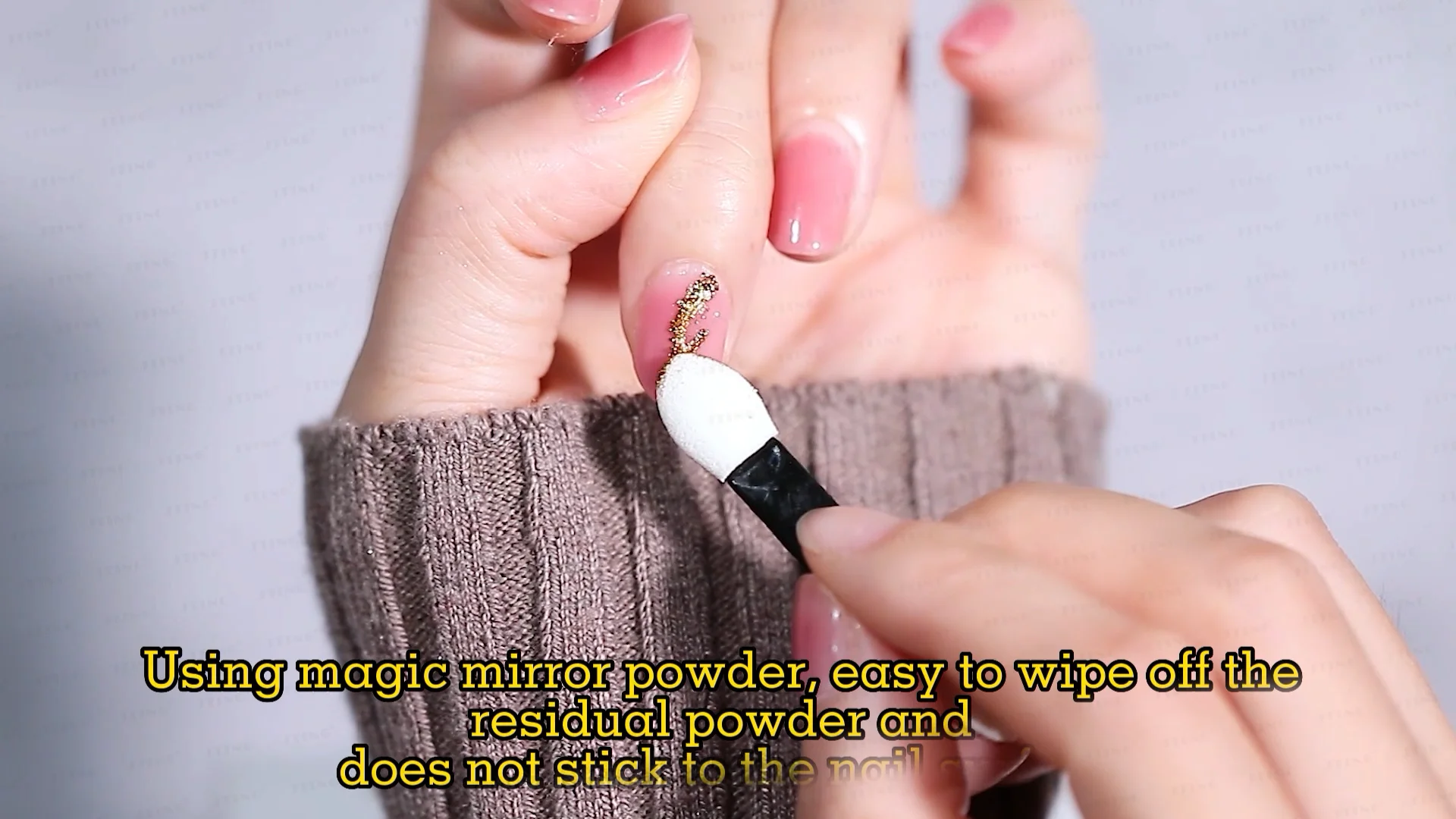 Jting Super Matte Effect No Stick Powder Russian Matte Top Coat Gel