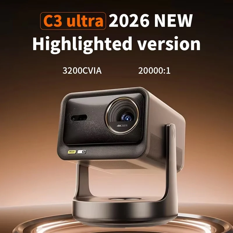Vidda C3 Ultra 4K UHD Projector - 3200 Lumens Laser Short Throw