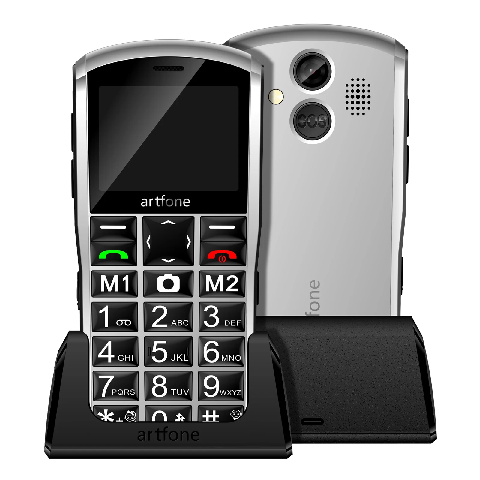 Artfone A400 Cellphone, Dual SIM Card, SOS Big Buttons For Seniors: Connect With Reliable Suppliers And Enhance Your Business Offerings - View #2