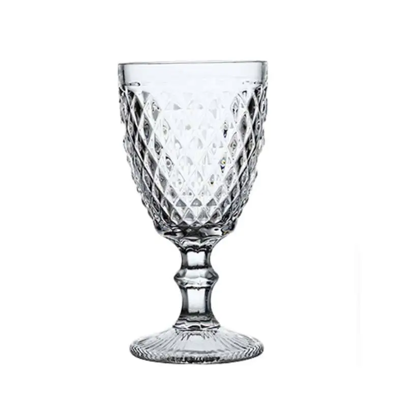 Wholesale 150ml Engraved Vintage Red Wine Cup Juice Drinking Glasses