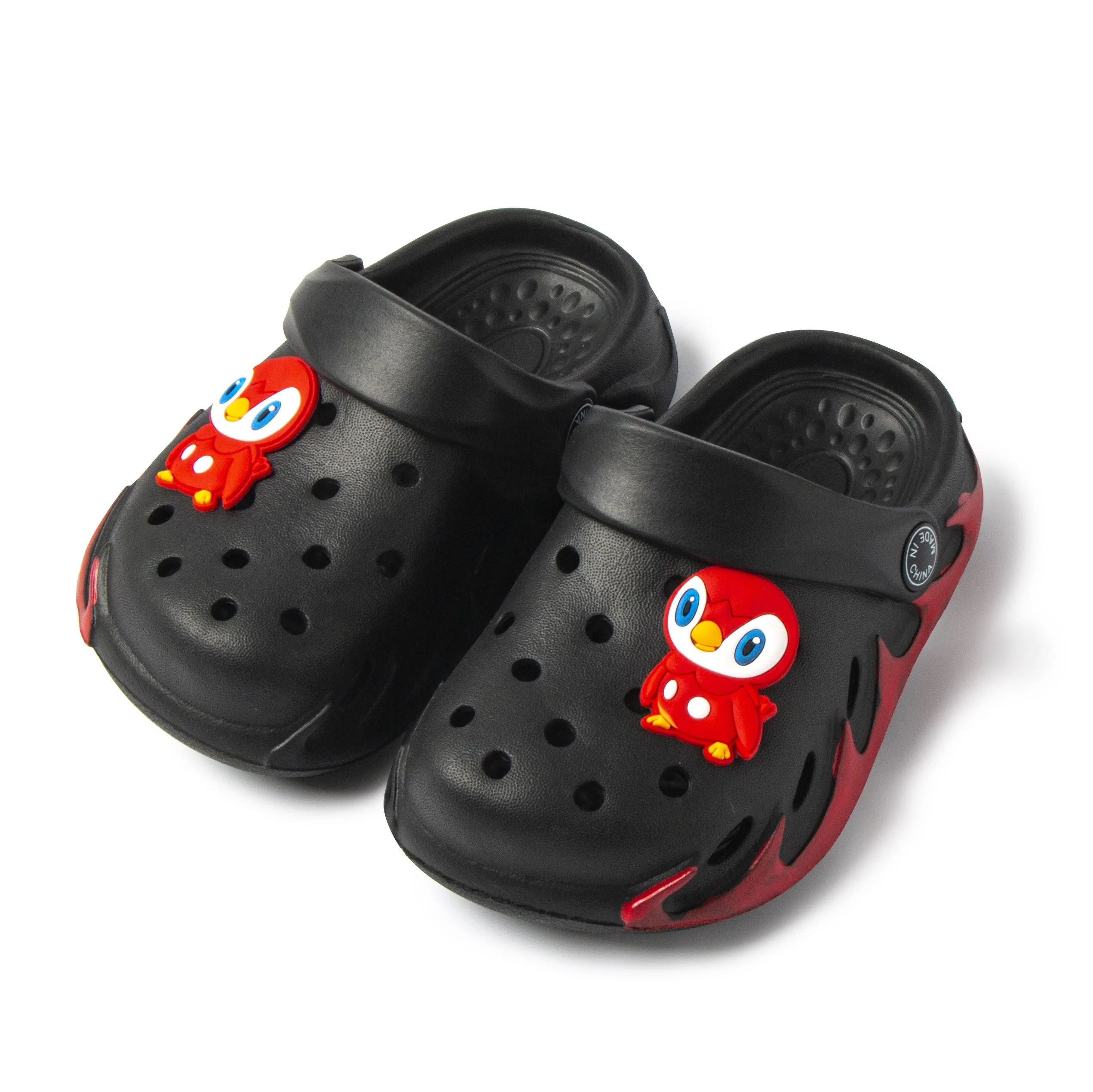 Новые удобные дышащие Повседневные детские тапочки, милые детские Мультяшные тапочки для улицы