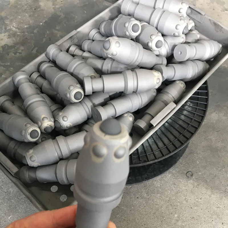 HHWW High Quality Conical Bullet Pick C31HD 25mm Drill Auger Teeth With PCD Diamond Tips