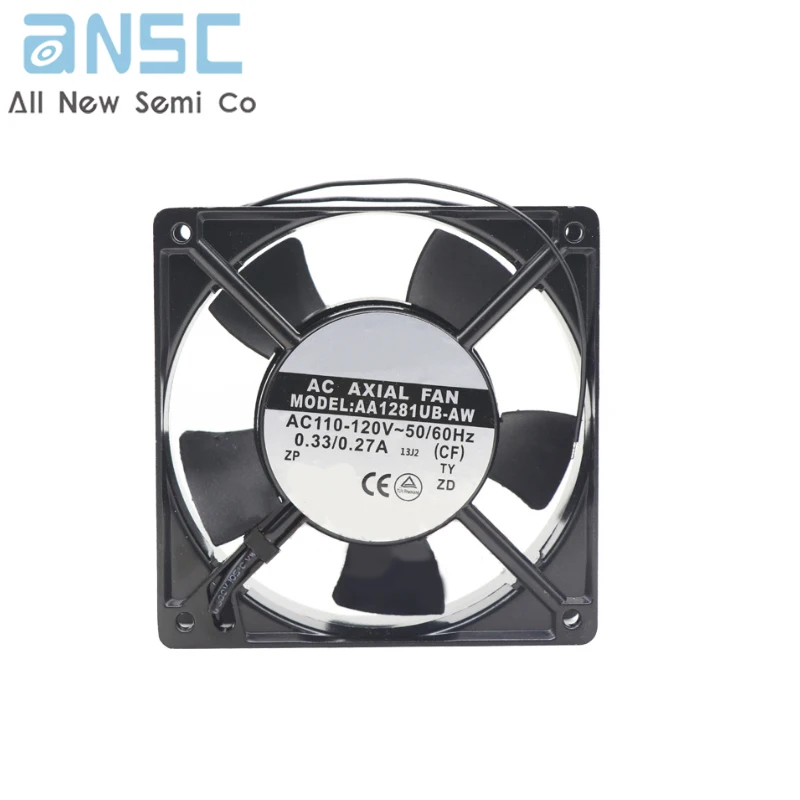 Original Axial flow fan AA1281UB-AW(CF) 110-120V 0.33A 2600rpm  120*120*38mm Elevator cooling fan