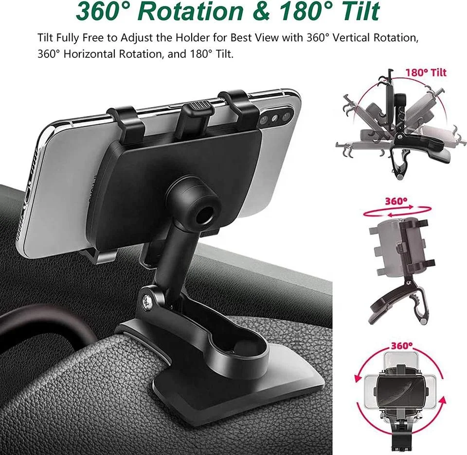 360° Rotating Car Phone Holder - Multifunctional Mount