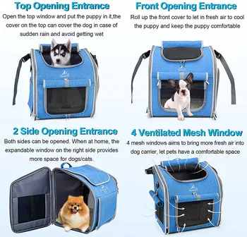 Ibiyaya Soft Sided Pet Carrier with International Quality Standards