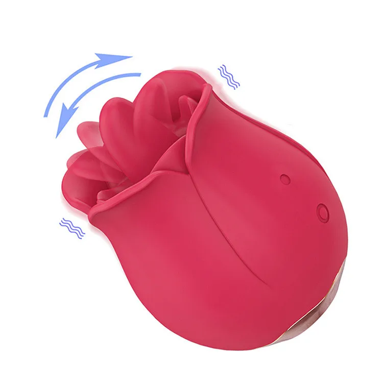 define rose toy Rose Vibrator Tongue Licking Rose Toy for Women with 9 Licking & 9  Vibration Modes Mini Sex Toys for Women Couples