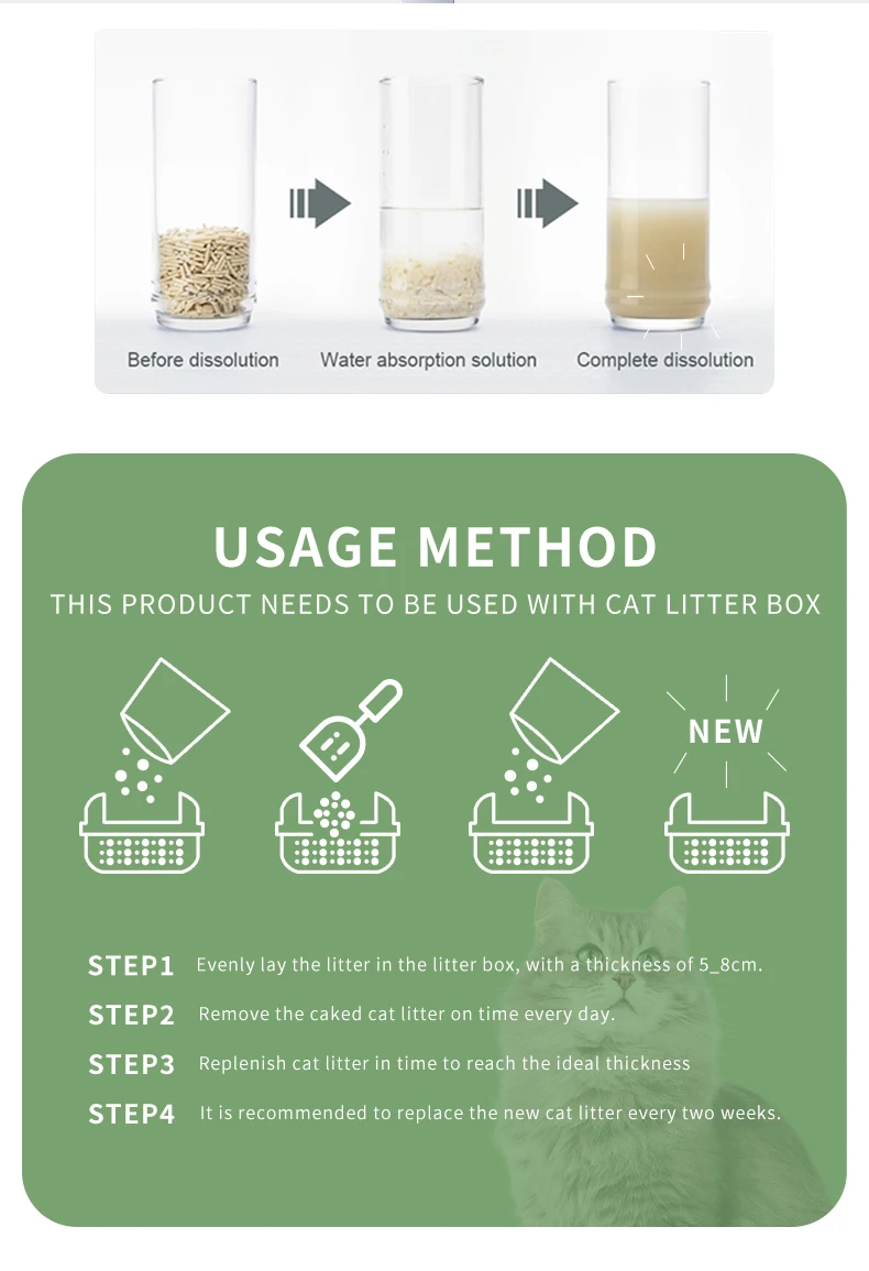 Biodergable Vermiculite Tofu Cat Litter Buy Vermiculite Tofu Cat