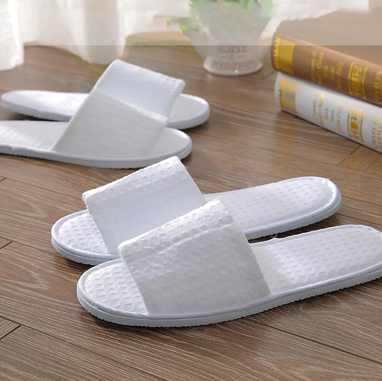 Disposable Hotel slippers Custom logo Disposable Closed-Toe