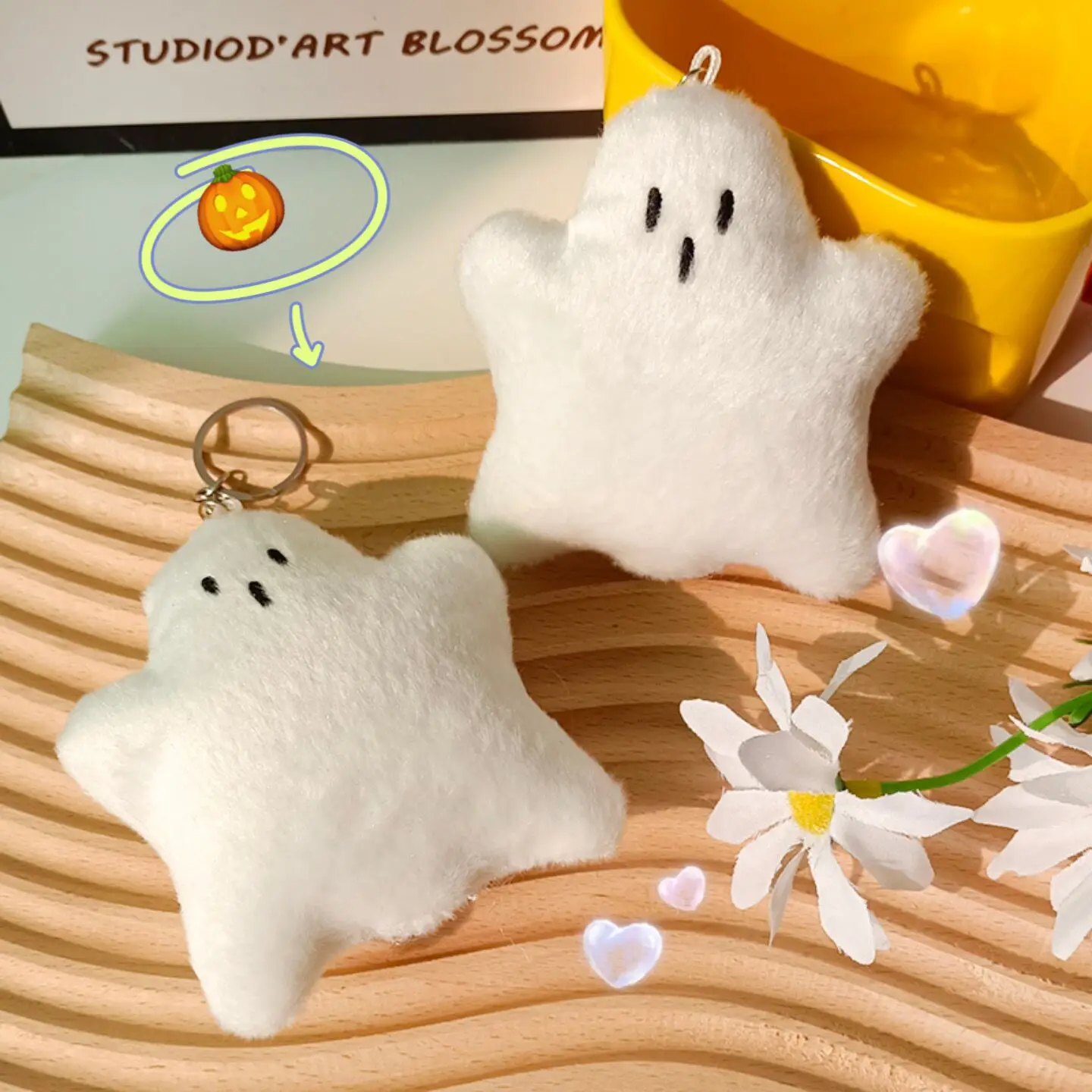 PLUSH KEYRING (WH) F & GHOST (WH) F セット IMG_9989.jpg?v=1737444704&