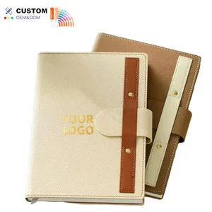 Your Reliable OEM ODM Partner for Customizable A5 Size Leather Cover Notebook with 100 Inner Pages for Business Personal Use