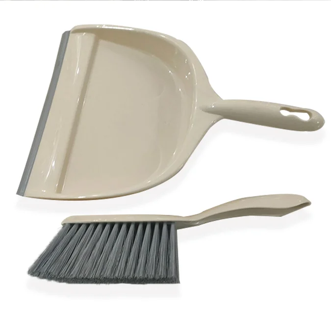 Source Dust Pan with Whisk Broom Plastic Dust Pan Multi-Functional Cleaning  Tool with Hand Broom Brush on m.