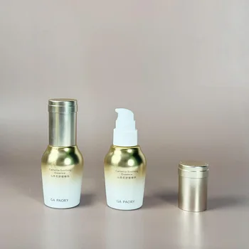 Perfume bottle Bottle with press dropper or sprinkler