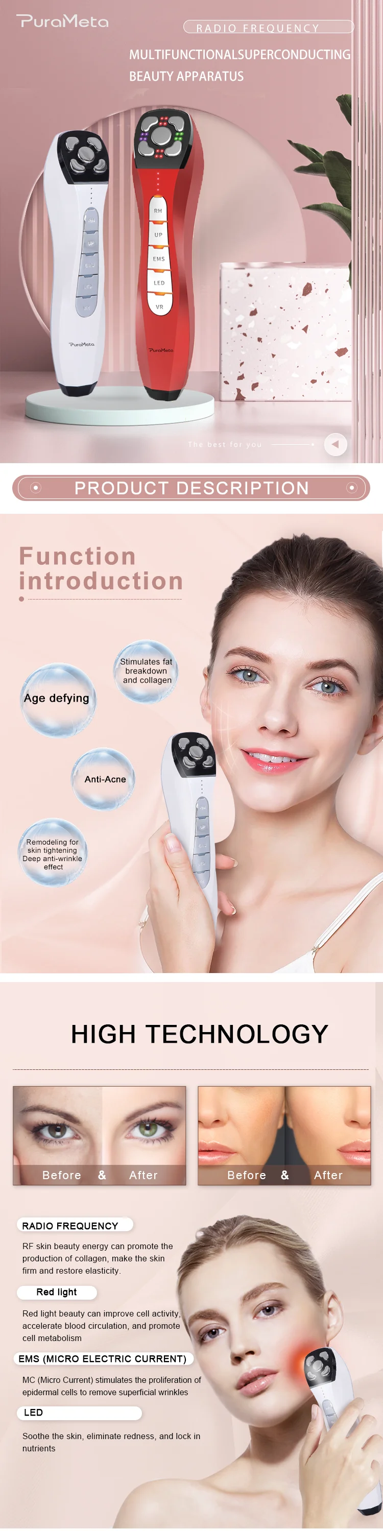2022 New Arrivals Electric Facial Moisturizing Facial Beauty Salon ...