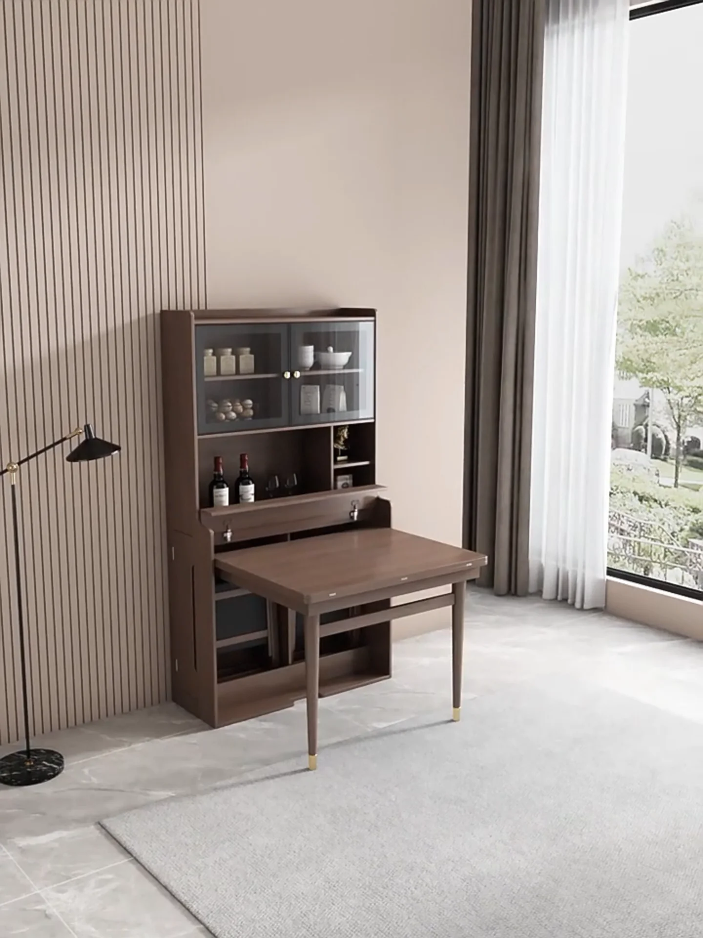 Folding Dining Tables Set Wood Modern Dining Room Extendable Solid Wood Wall Dining Table Buy