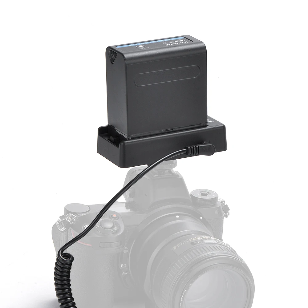 Batteria Fittizia D-Tap PATONA Per Panasonic Lumix S5, GH5, GH6, G9 | Alimentazione Esterna Con Cavo A Molla 40 Cm