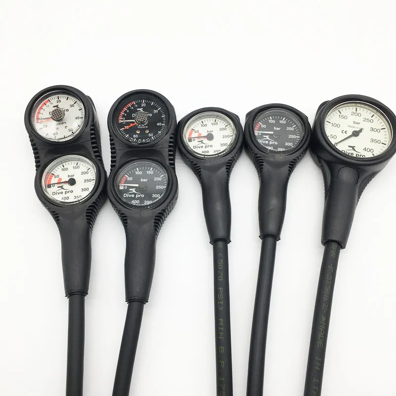 DPR Scuba Console Depth/Pressure Gauge