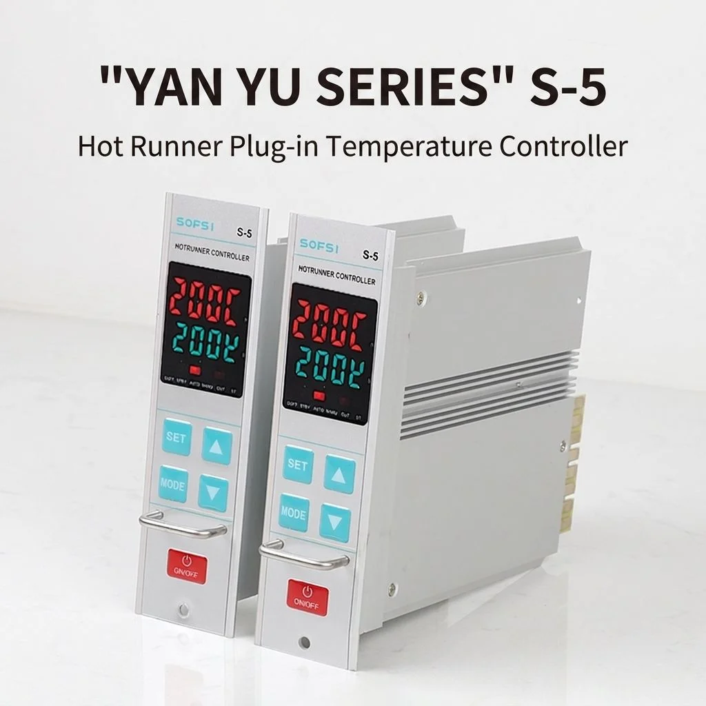 XRKC S-5 High Quality High-Accuracy CE Certified Hot Runner Temperature Controller Heaters Heating Mold Thermostat Plastic IP65