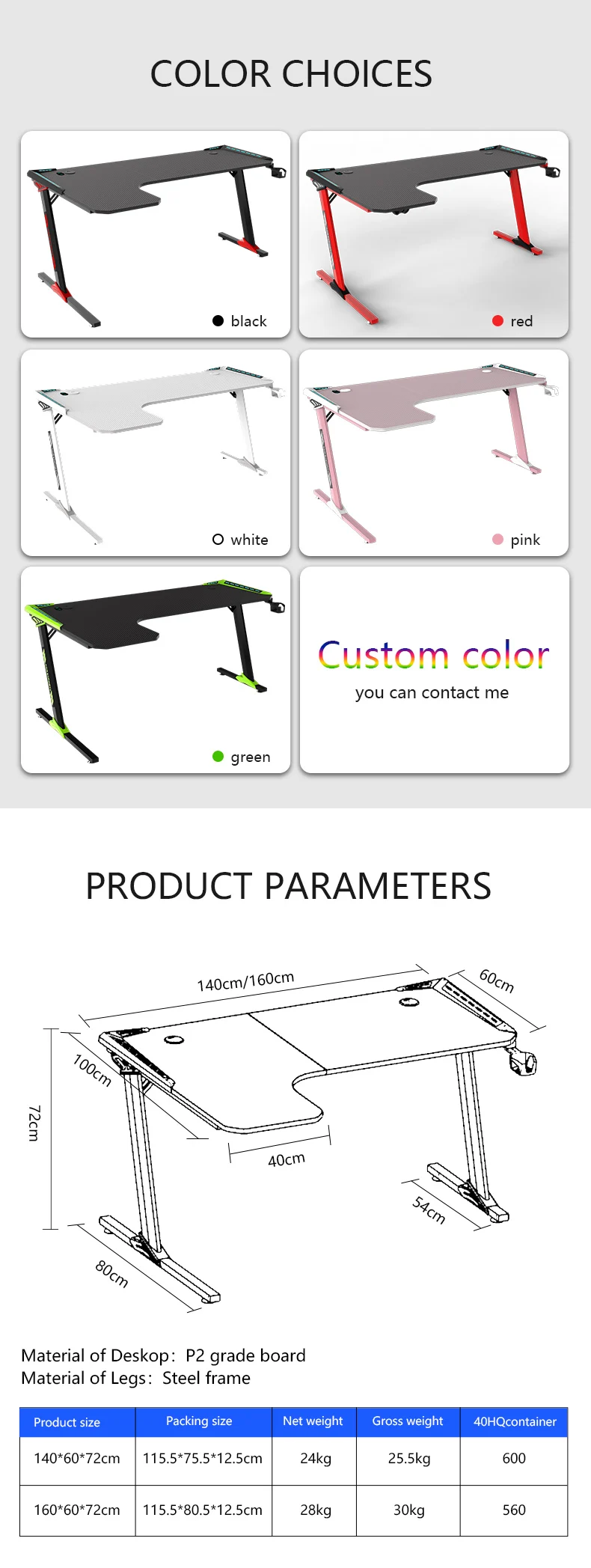 AOR ESPORTS Free Sample Table L Shaped Portable Internet Cafe Glass Stand Foldable Gaming Top Set Wall Computer Desk