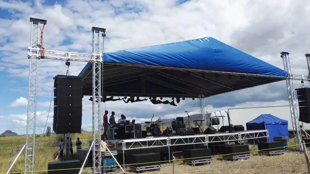 Professional Factory Steel Round Pipe . Roof Truss Design for Concert Outdoor