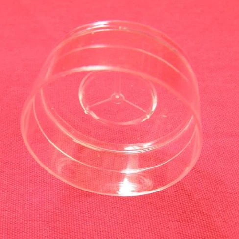 Высококачественные прозрачные и круглые пластиковые чашки для свечей