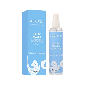 OEM ODM Wholesale Private Label Vegan Salty Waves Hair Spray Sea Algae Banana Hair Spray Texturisant for All Hair