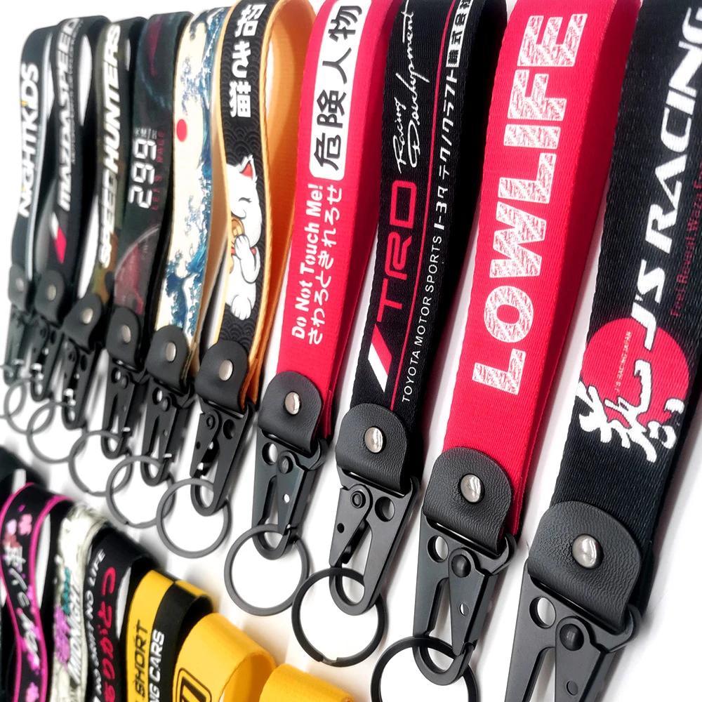 Eagle Buckle Lanyards Fabric Keychains Print Logo Other Car Key Chains Accessories Customized