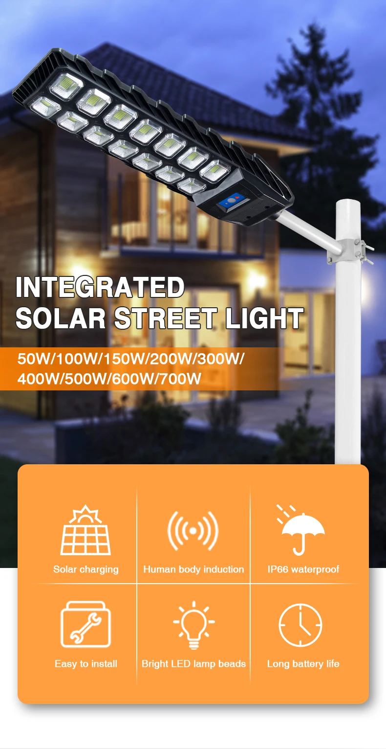 New Lampe Solaire Led Outdoor Solar Street Light 100 Watts in Oman ...