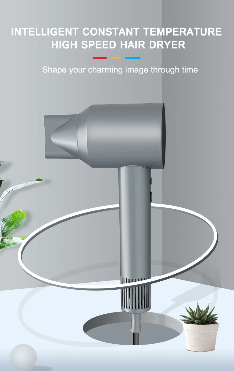 Quick Drying Hair Dryer Vertical Hands Free Hair Blower Stand Up Ladies