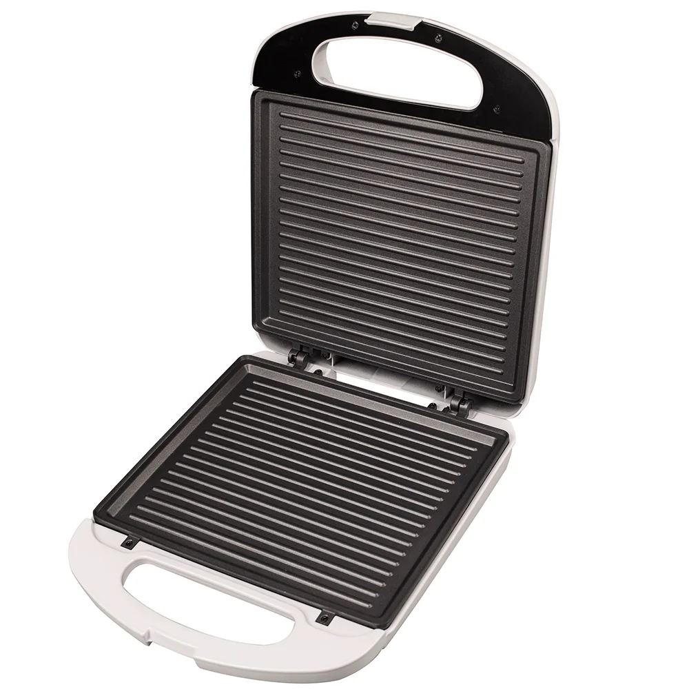4 Slice Sandwich Maker  Fixed Plate Non Stick Coating Plate Sandwich Maker  Grill Maker  With Stainless Steel Top Cover