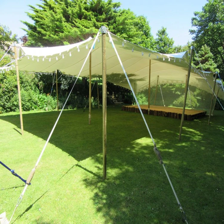 410gsm Stretch Tent Fabric Waterproof Party Stretch Tent Fabric Waterproof Outdoor Fabrics